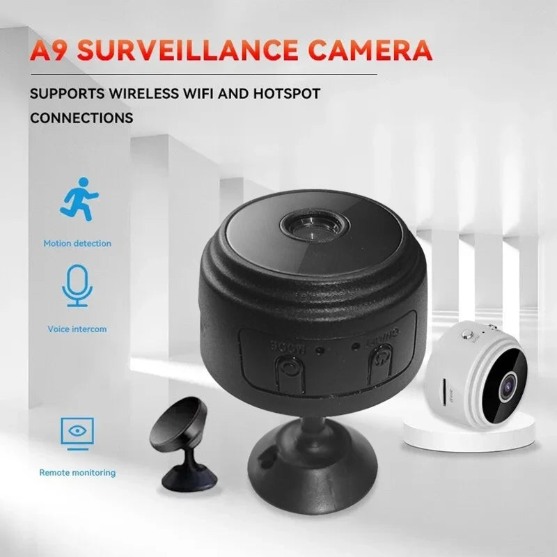 Mini Câmera WiFi com Visão Noturna