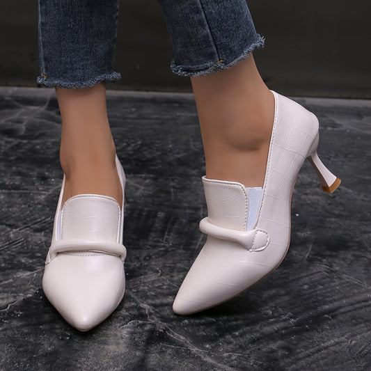 Spring and Summer New Black High Heels Women's Design French Pointed Shoes Stiletto Non-slip Single Shoes Auditorium Ball High Heels, Women Shoes