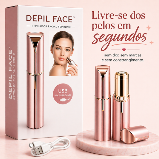 DEPIL FACE™ – O segredo das mulheres para uma pele lisa e sem dor