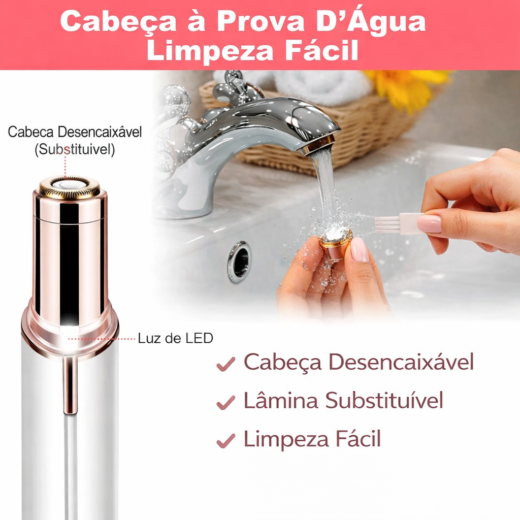 DEPIL FACE™ – O segredo das mulheres para uma pele lisa e sem dor