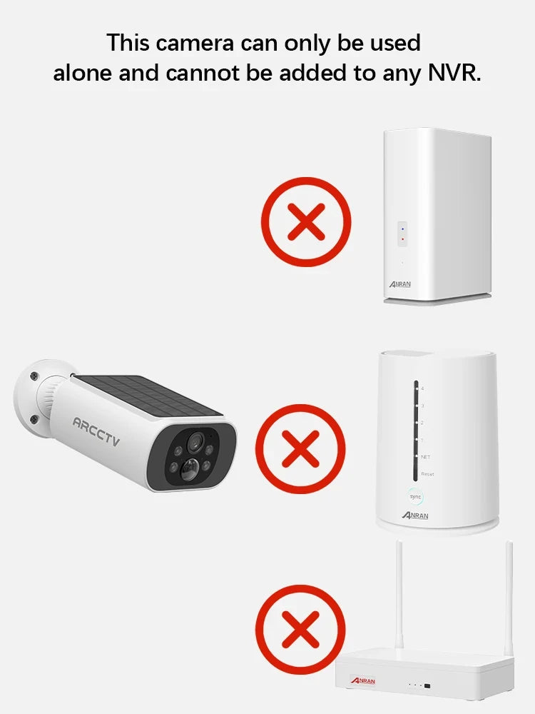 Câmera Solar WiFi Sem Fio