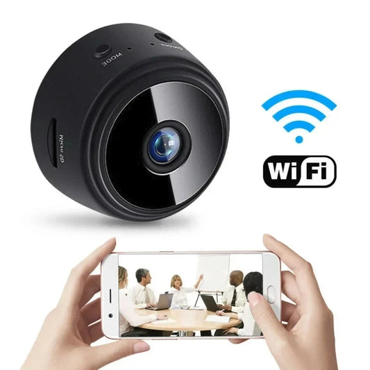 Mini Câmera WiFi com Visão Noturna