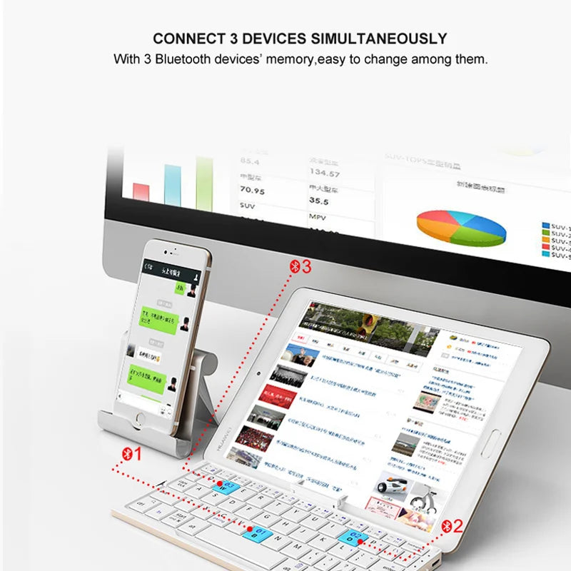 Teclado Bluetooth para Smart Phone