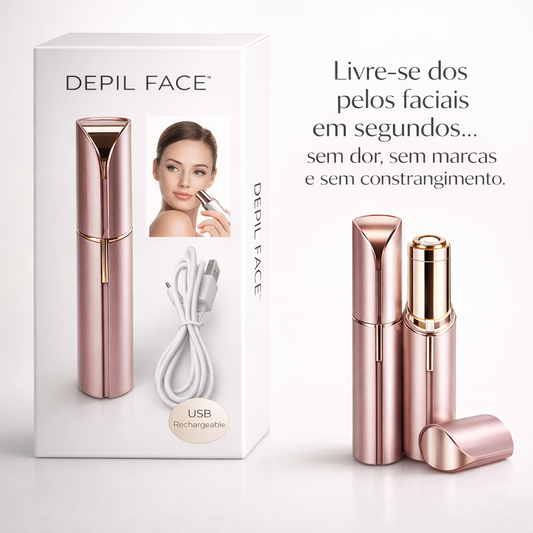 DEPIL FACE ™ - Depilador facial da mulher moderna